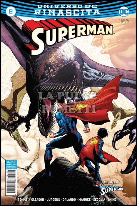 SUPERMAN #   124 - SUPERMAN 9 - RINASCITA